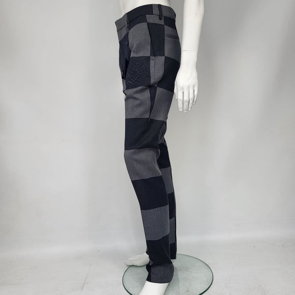 Louis Vuitton Damier Wool Workwear Pants