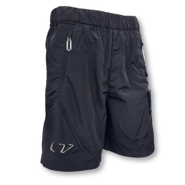 Athletic Shorts LV (Black & Blue)