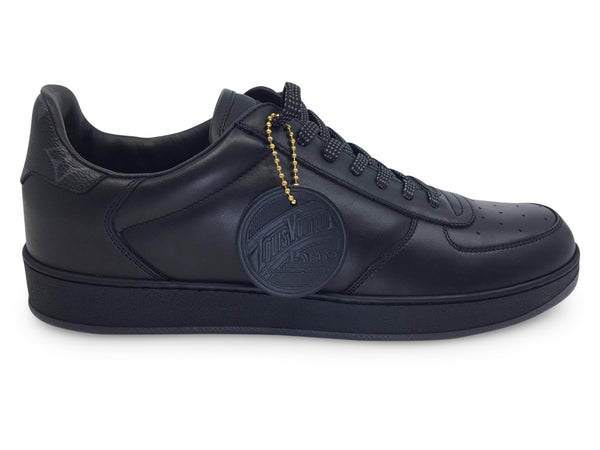 Louis Vuitton Black Leather Rivoli Sneakers Size 44 Louis Vuitton