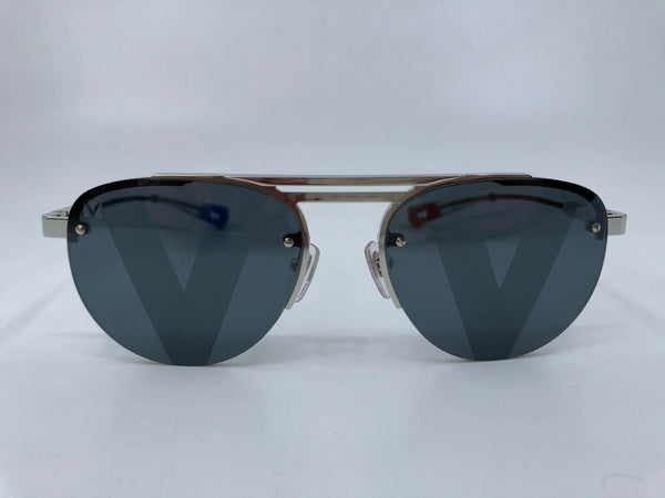 Louis Vuitton Men's Silver Latitude Pliante Sunglasses Z0931U