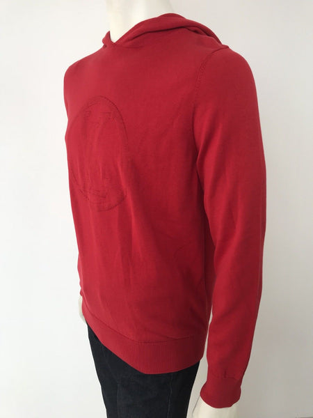 Louis Vuitton men/women Red hoodie XXL sweater w/Louis Vuitton Logo $3,390