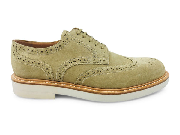 Louis Vuitton, Shoes, Louis Vuitton Navy Suede Brogues