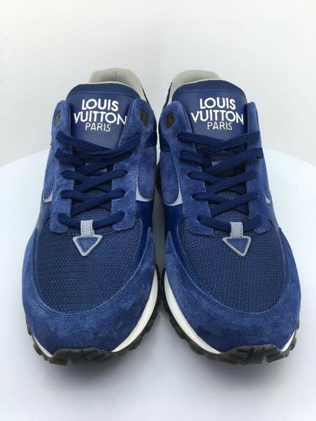 Louis Vuitton Sneakers LV8.5/US9.5 Run Away Blue Suede