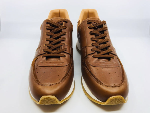 Authentic Louis Vuitton Abbesses Tan Sneakers Shoes Size 9 (EU) / 10 (US)