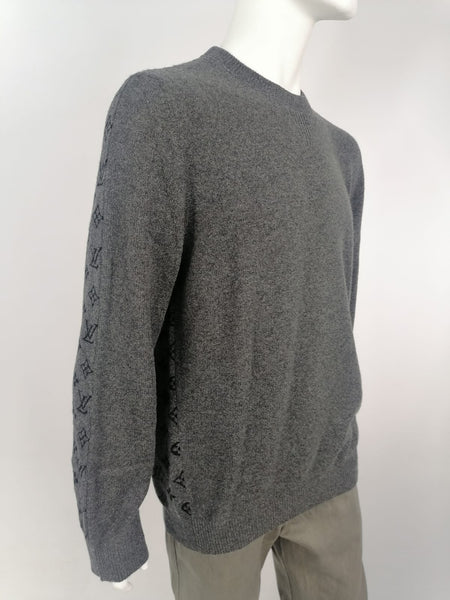 Louis Vuitton Sweatshirt in Mixed Cashmire 1AATLS, Navy, M