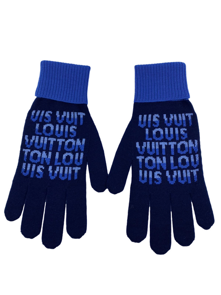 LOUIS VUITTON Monogram eclipse gloves • Condition - Great • Price