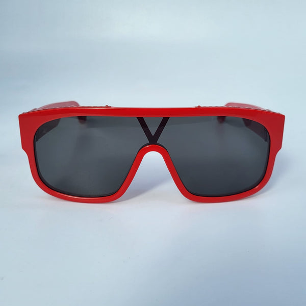 Louis Vuitton Men's Red 1.1 Millionaire Mask Sunglasses Z1260E – Luxuria &  Co.