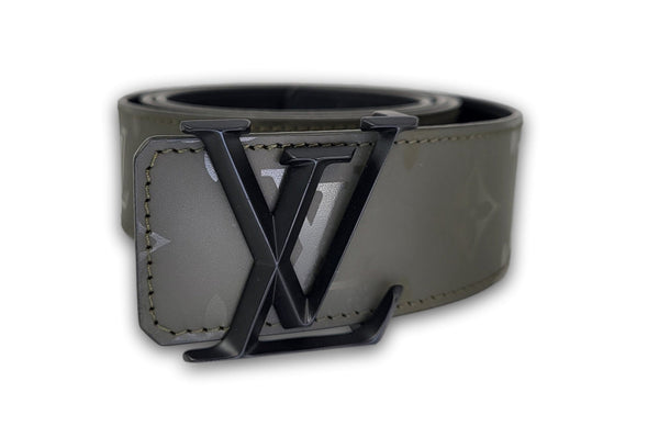 Black/Gray Louis Vuitton Belt