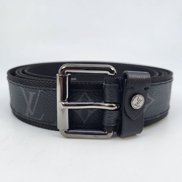 Louis Vuitton - LV Skyline 35mm Belt - Leather - Taupe - Size: 85 cm - Luxury