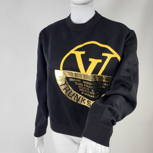 Louis Vuitton Men's Cotton Trunks & Bags Sweatshirt
