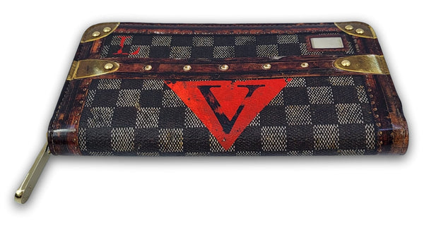 Louis Vuitton - Authenticated Zippy Wallet - Leather Red for Women, Never Worn