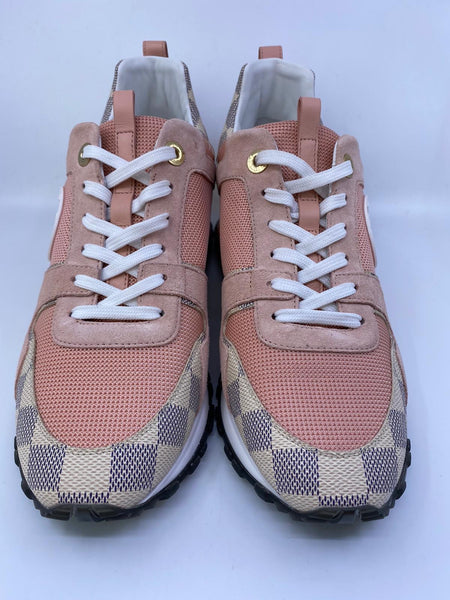 Louis Vuitton Suede Leather Run Away Sneakers - Size 6.5 / 36.5