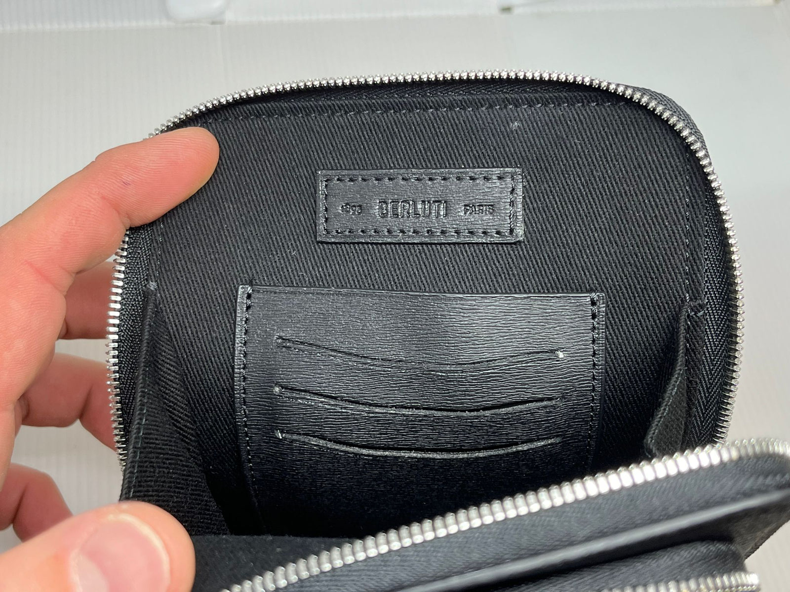 Berluti x Globe-Trotter Mini Messenger Bag M236165 – Luxuria & Co.
