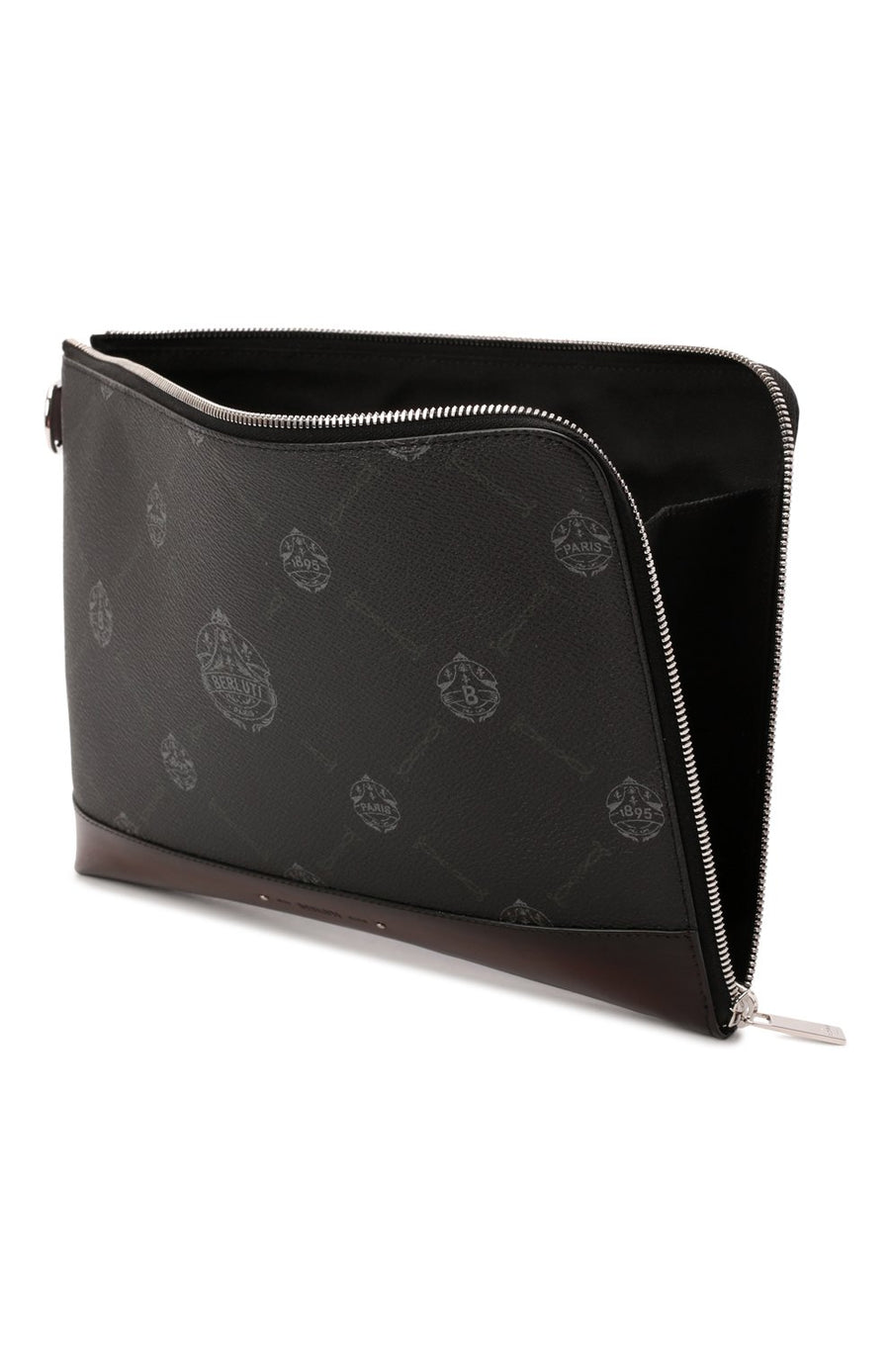 Berluti Nino GM Canvas & Leather Clutch M207348 – Luxuria & Co.