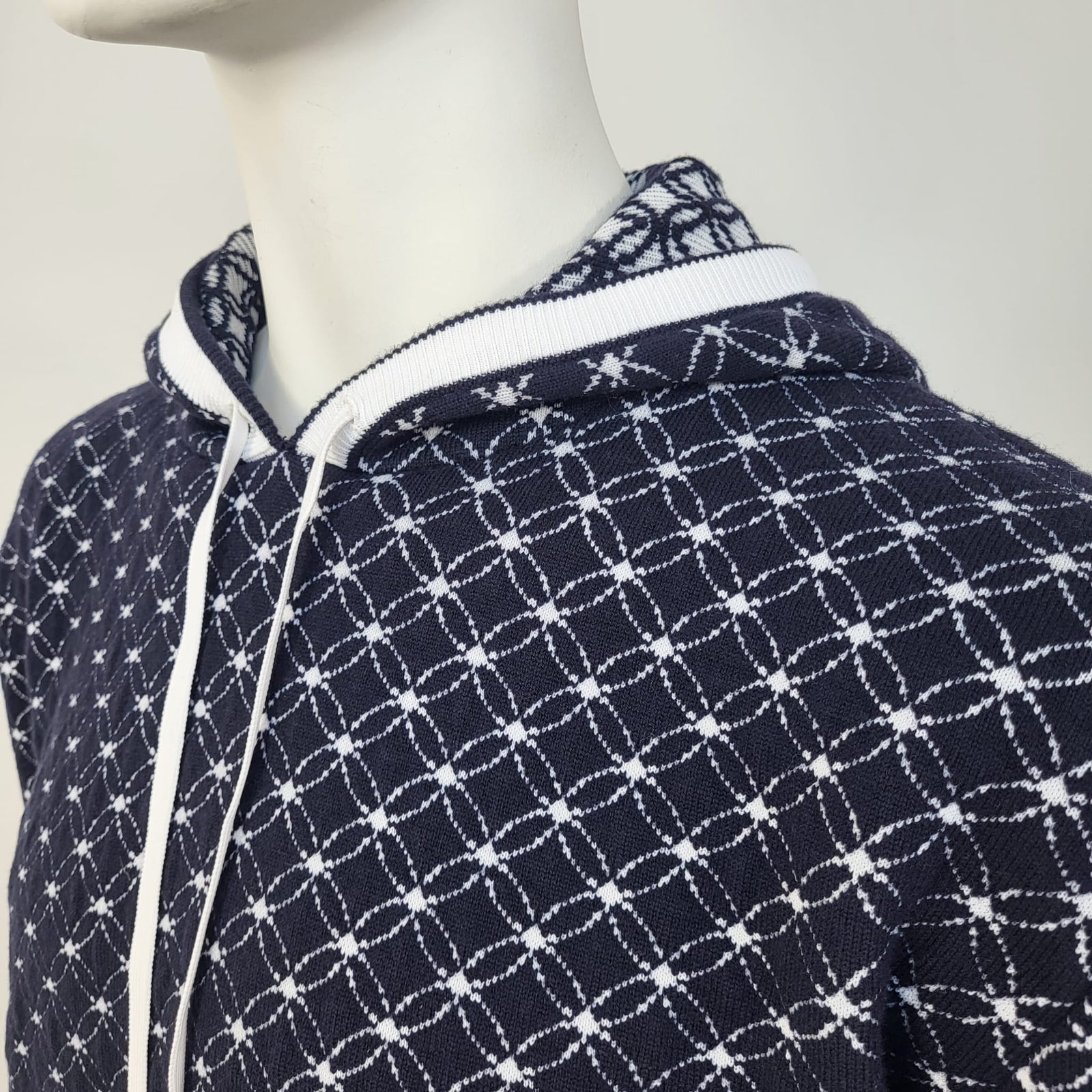 Louis Vuitton Exclusive 3D Monogram Flower Jacquard Hoodie