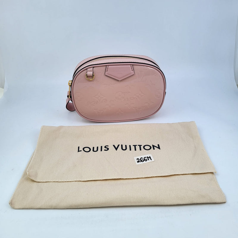 LOUIS VUITTON Monogram Vernis Fulton Waist Bag Lime Yellow M91043 LV Auth  th2930 Patent leather ref.651657 - Joli Closet