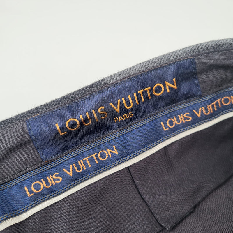 Louis Vuitton Chains Cigaret Pants Navy. Size 46