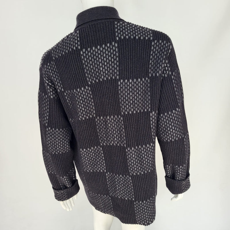 Louis Vuitton Boxy Damier Jacket in Black for Men