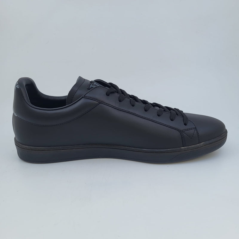 Louis Vuitton Men's Black & Gray Terry Cloth Luxembourg Sneaker