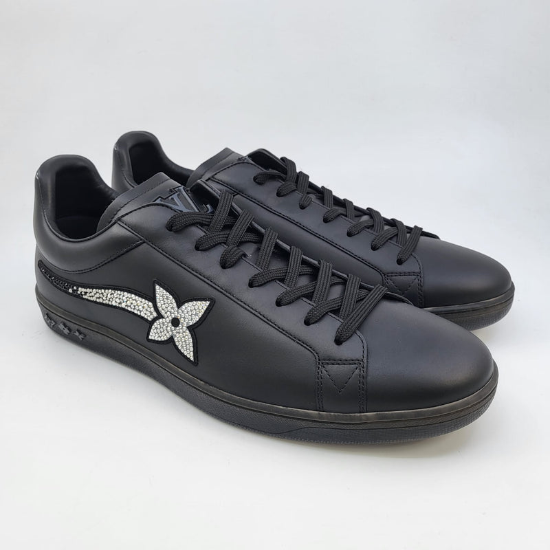 Louis Vuitton Black Calfskin Luxembourg Samothrace Snea