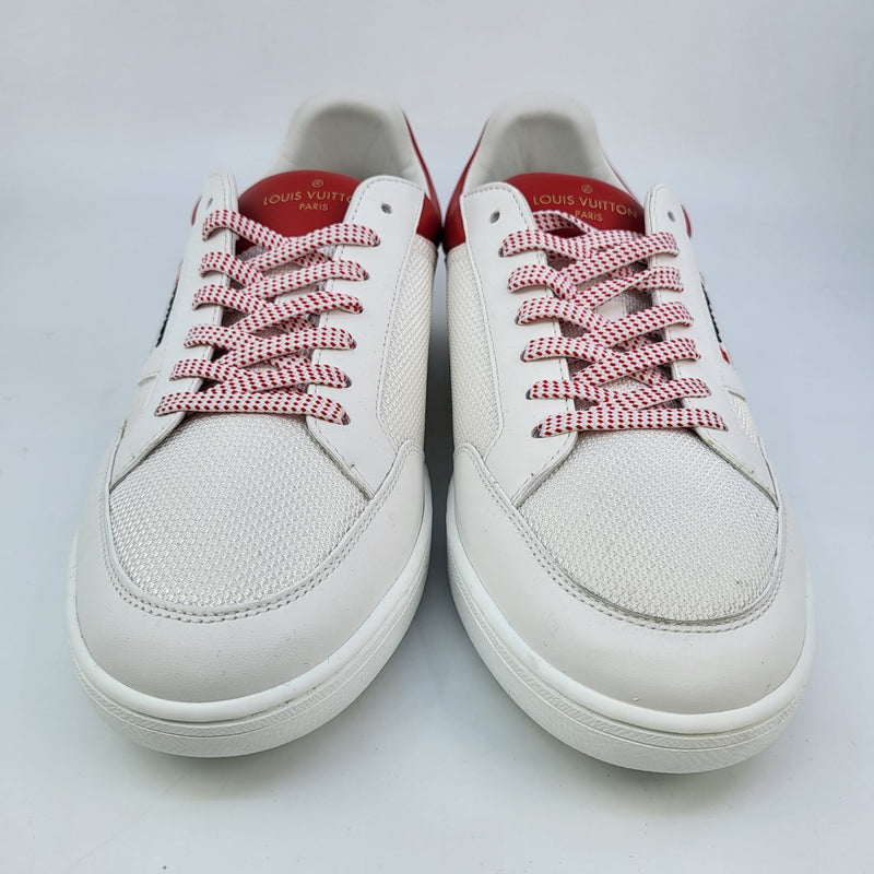 Louis Vuitton Men's Red Leather Luxembourg Sneaker – Luxuria & Co.