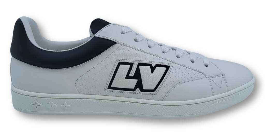 Louis Vuitton Men's Black Leather Luxembourg Sneaker – Luxuria & Co.