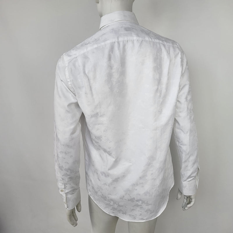 Louis Vuitton Men's Navy Cotton Camo DNA Shirt – Luxuria & Co.