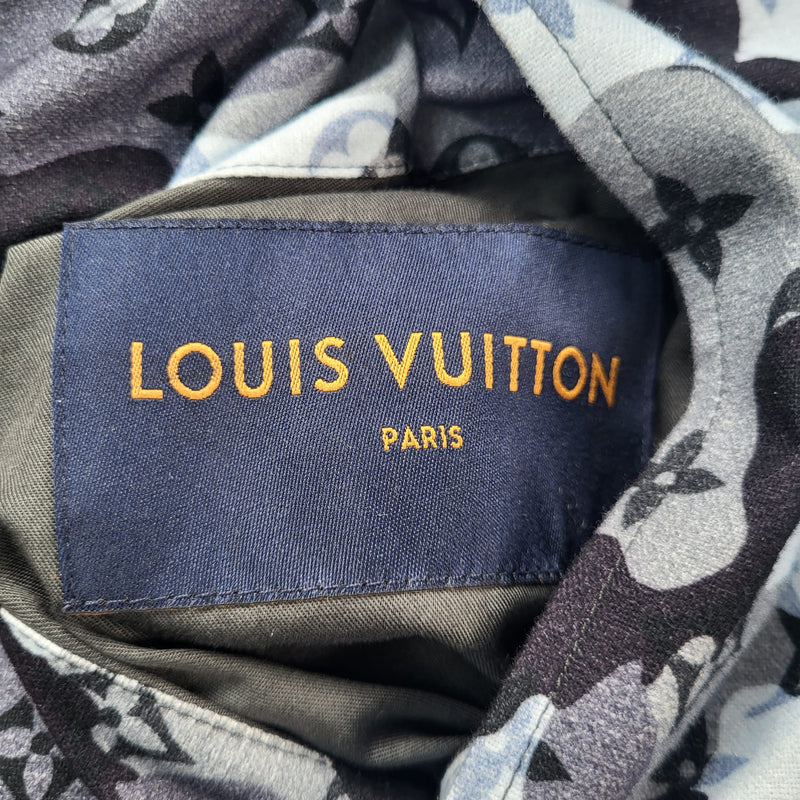 Louis Vuitton Monogram Camo Fleece Blouson, Multi, XL