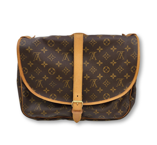 Louis Vuitton Monogram Canvas Saumur 35 Messenger Bag Louis