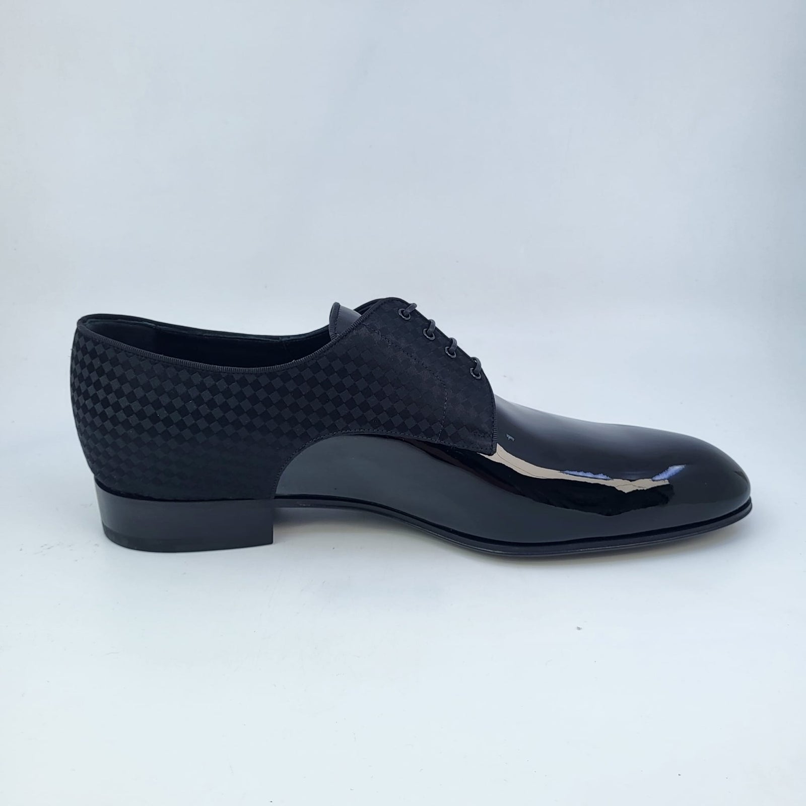 【超希少】Louis Vuitton Derby Shoes Damier 7 Louis Vuitton Men's Brown Suede Haussmann Derby Shoe – Luxuria & Co.