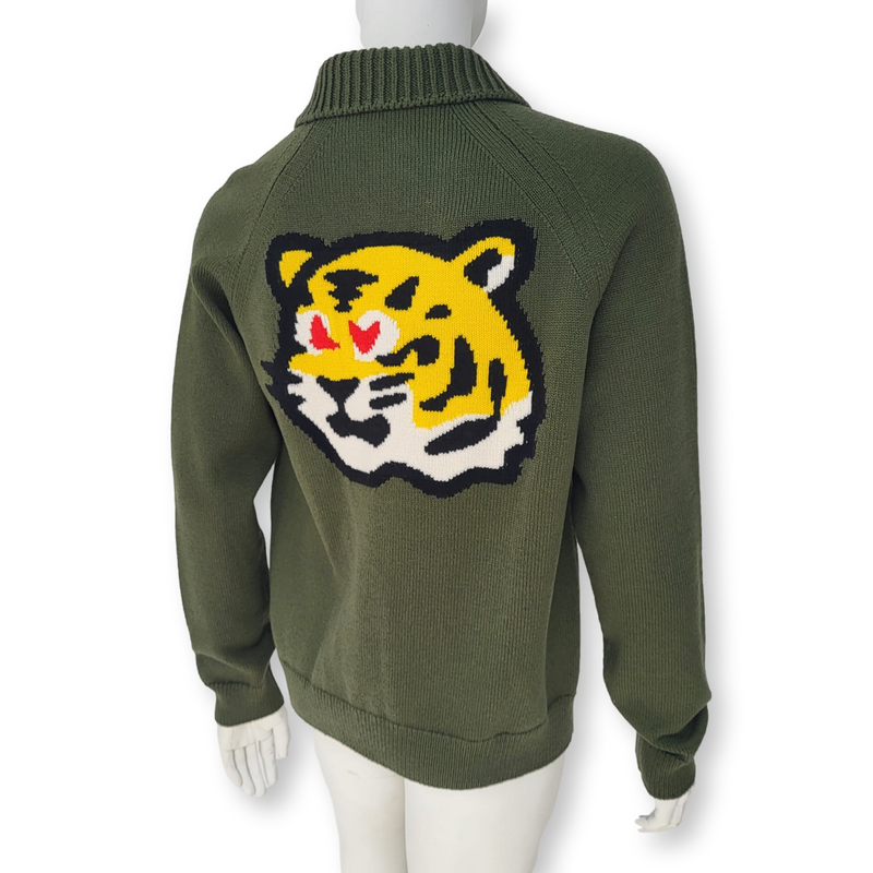 Louis Vuitton 2022 SS Sophisticated Tiger Cardigan (1A9GLN)