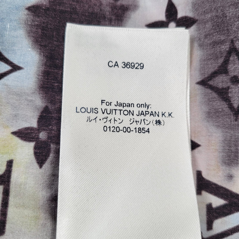 Louis Vuitton Men's Multicolor Cotton Tie Dye Monogram Zipped