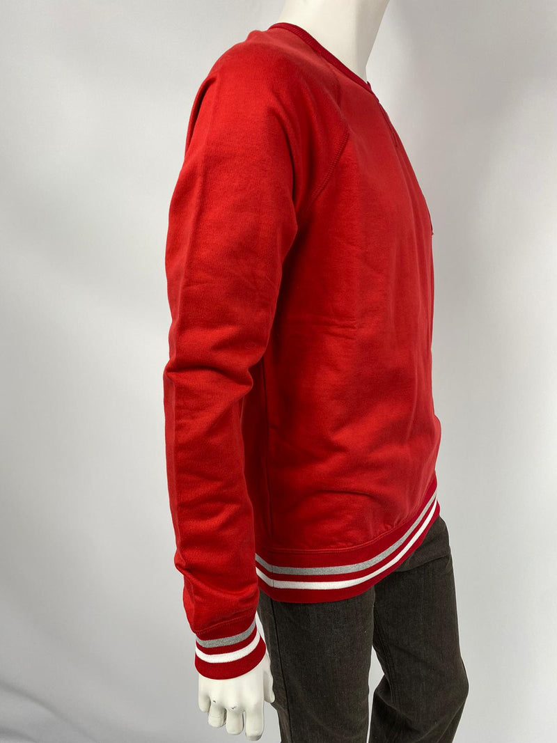 Louis Vuitton Men's Red Cotton Viscose Patch Sweatshirt With Tipping –  Luxuria & Co.