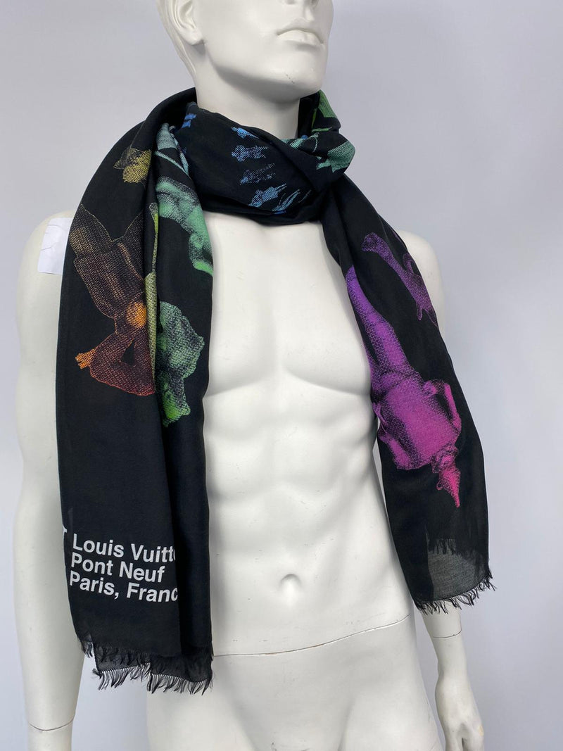 Louis Vuitton Purple Silk Scarves & Wraps for Women for sale