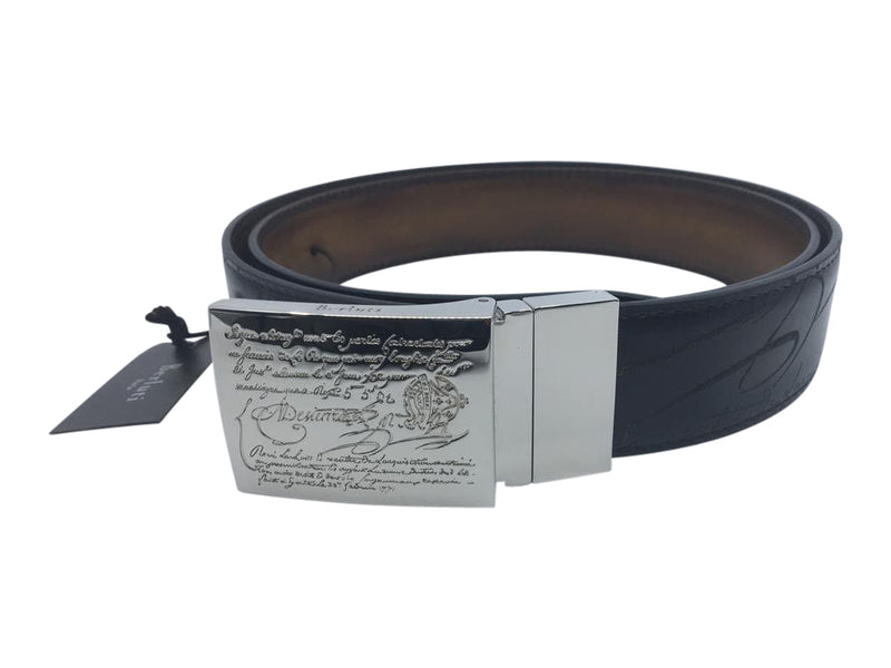 Berluti Reversible Scritto Belt - Luxuria & Co.