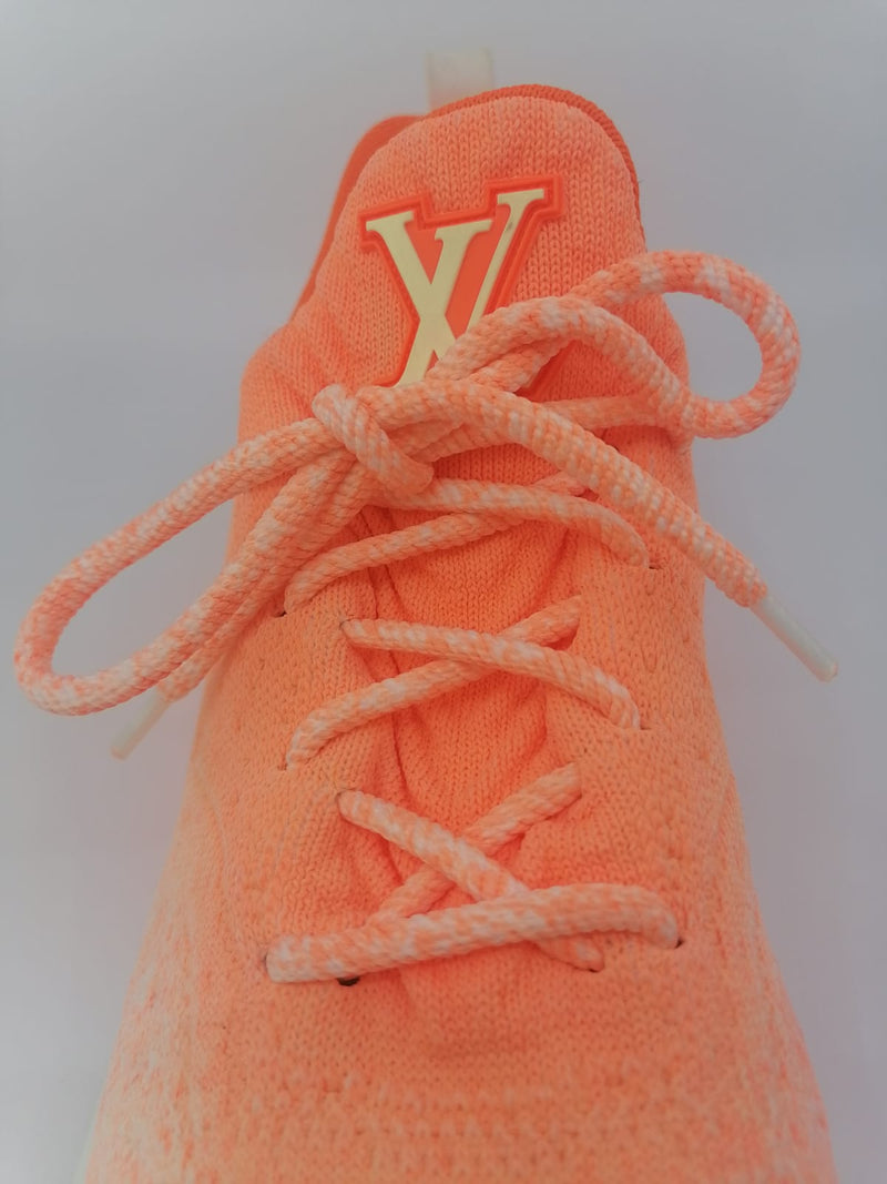 Louis Vuitton Men's Orange White Knit V.N.R. Sneaker – Luxuria & Co.