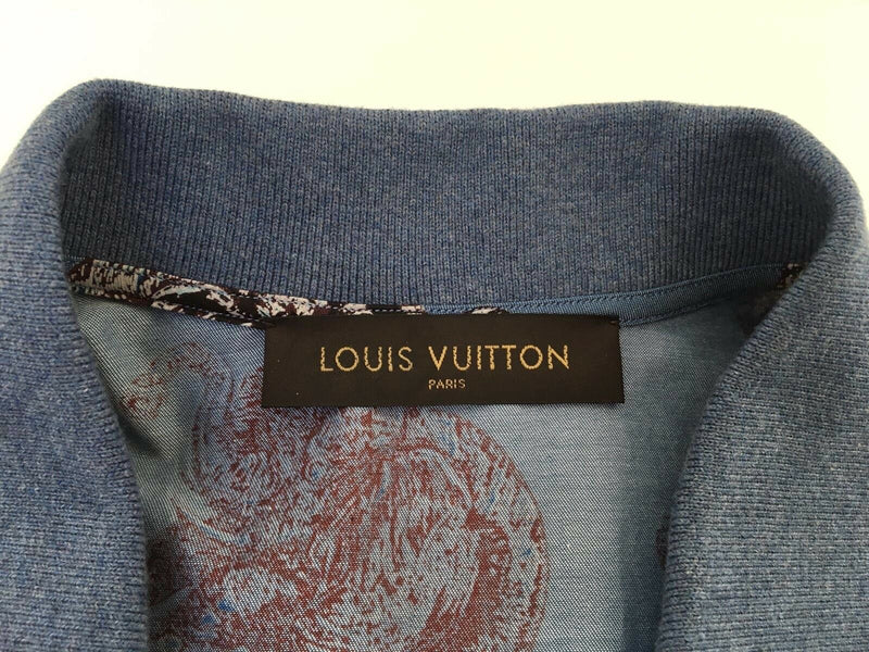Louis Vuitton Men's Blue Cotton Chapman Elephant Classic Shirt – Luxuria &  Co.