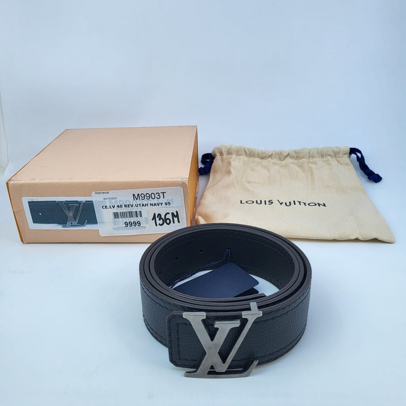 Shop Louis Vuitton Lv tilt 40mm reversible belt (M0027Q) by
