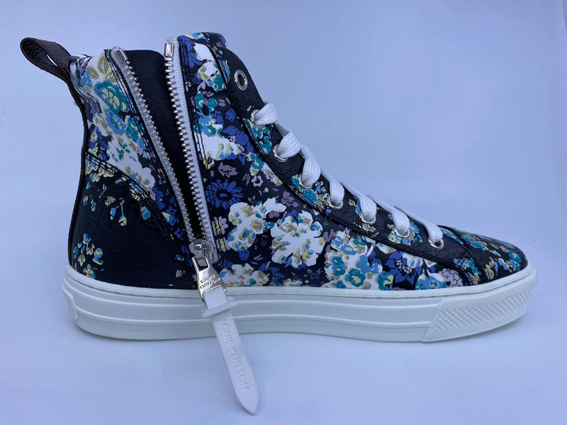 Louis Vuitton Women's High Top Floral High Top Sneaker – Luxuria & Co.
