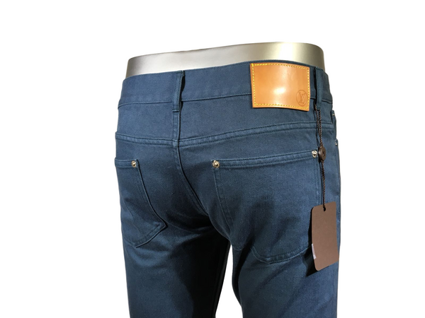 Beige Patch Jeans - Luxuria & Co.