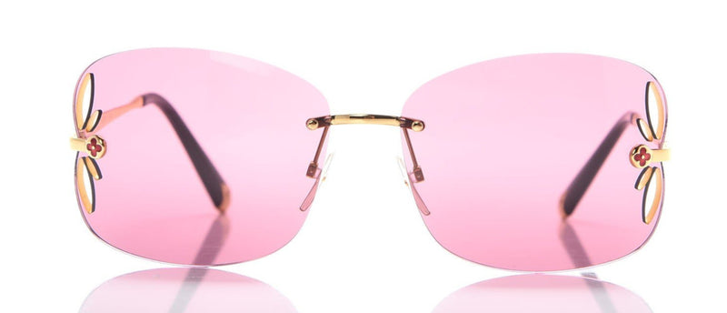 Louis Vuitton, Accessories, Louis Vuitton Lily Strass In Pink Sunglasses