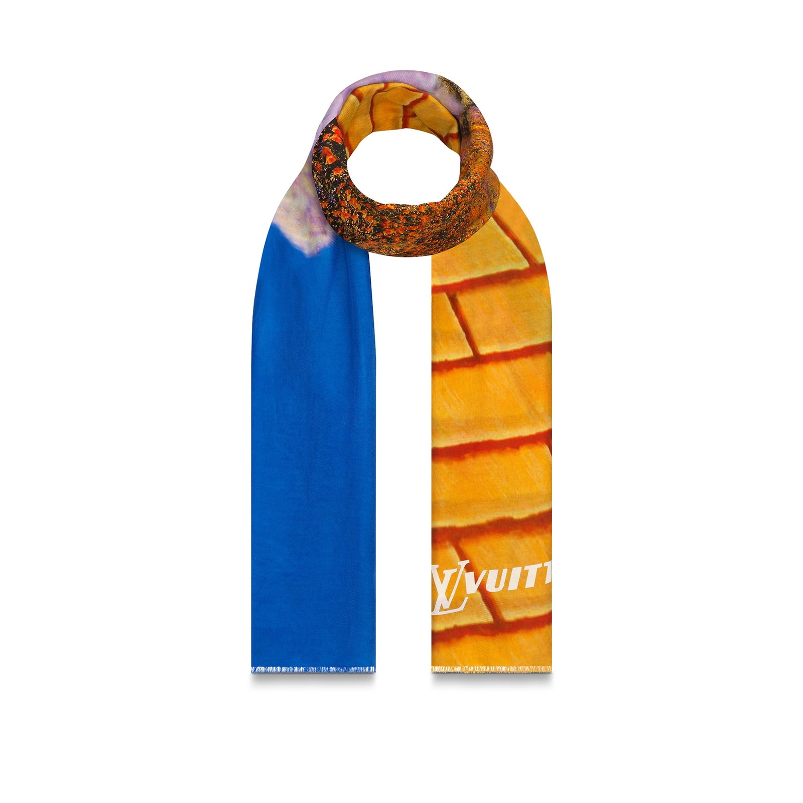 Louis Vuitton Brick Road Stole Scarf Virgil Abloh Limited Edition