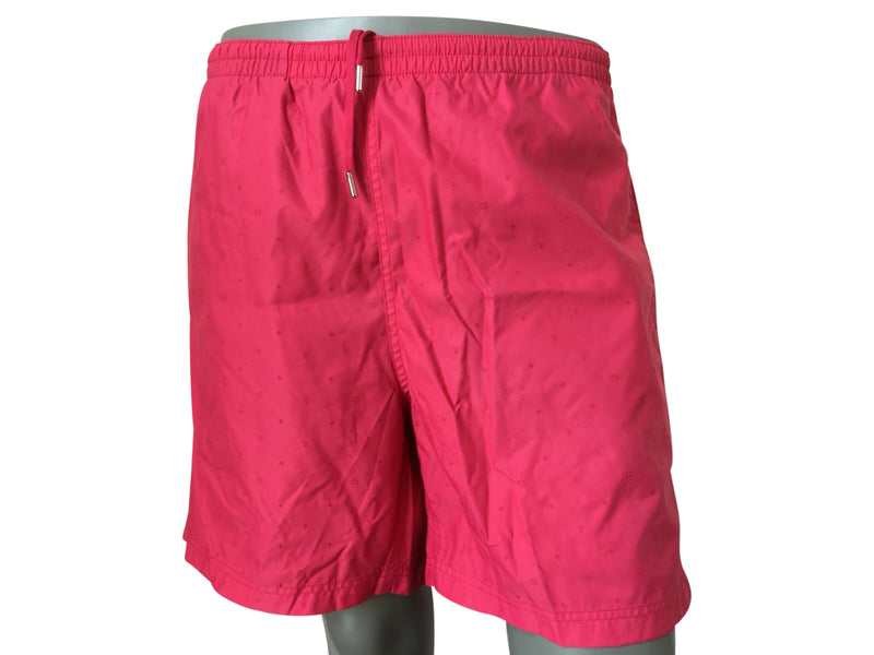 LOUIS VUITTON Monogram Nylon Swim Board Shorts Pink. Size Xs