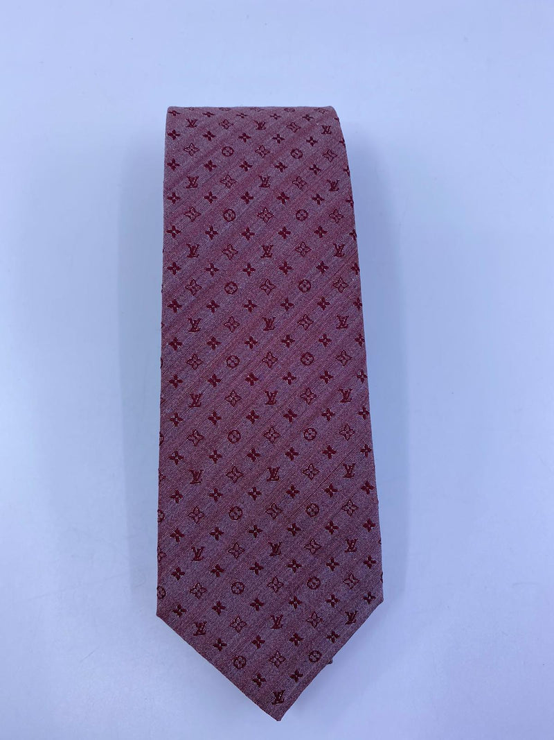 Louis Vuitton Men's Monogram Ribbon Tie