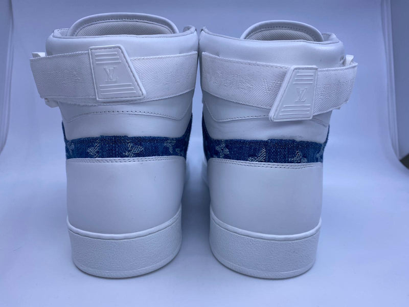 Louis Vuitton Rivoli Denim Sneakers - White Sneakers, Shoes - LOU315510