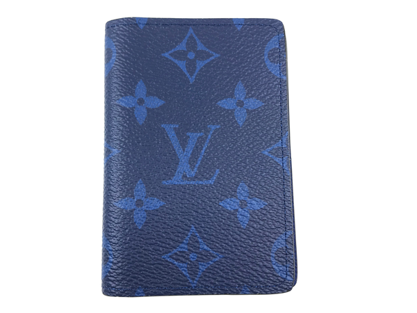 Louis Vuitton Taigarama Cobalt Pocket Organizer - Luxuria & Co.