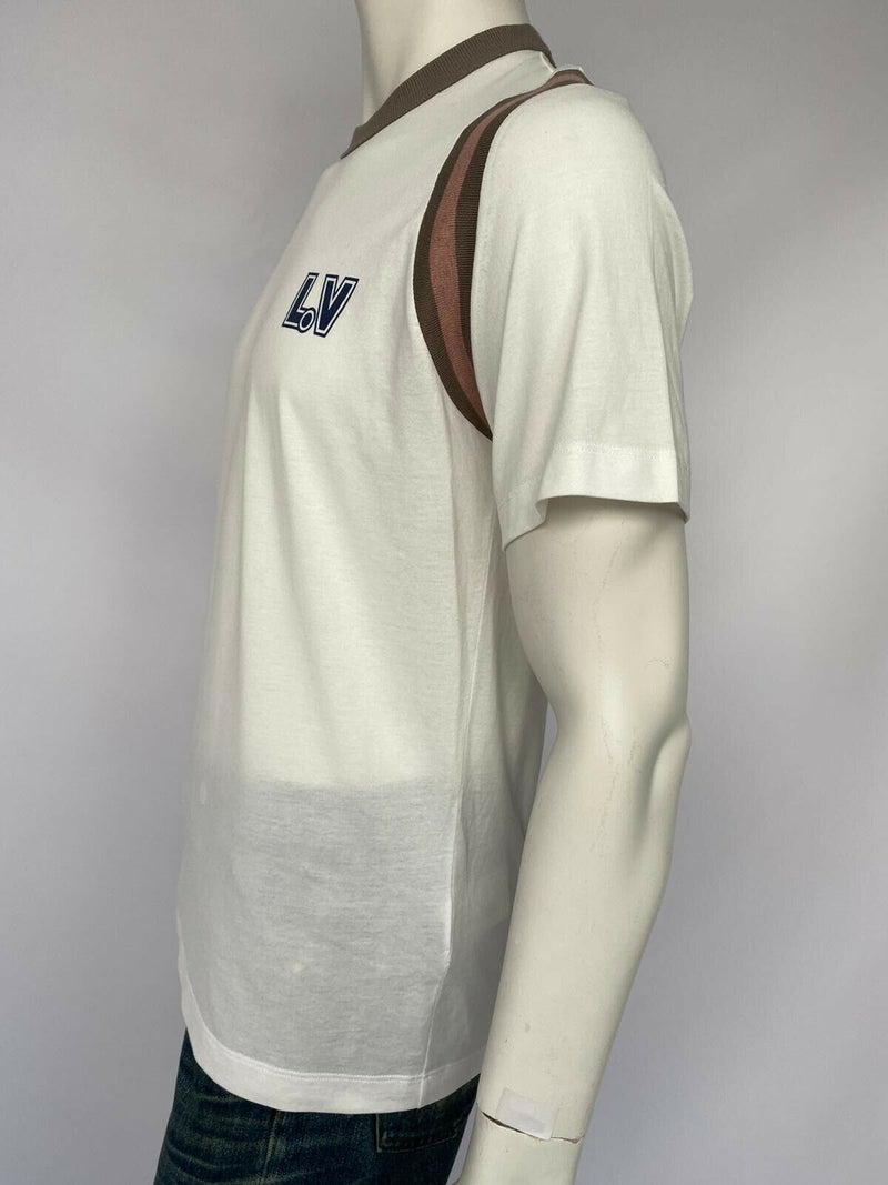 Louis Vuitton Varsity Printed Aloha T-Shirt - Luxuria & Co.