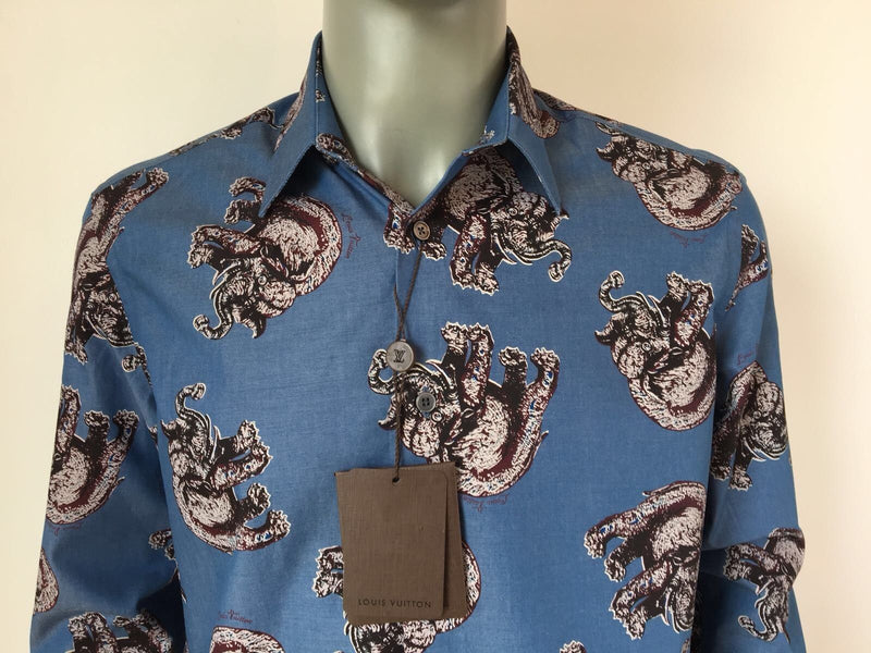 Chewy Vuitton Button-Up Shirt