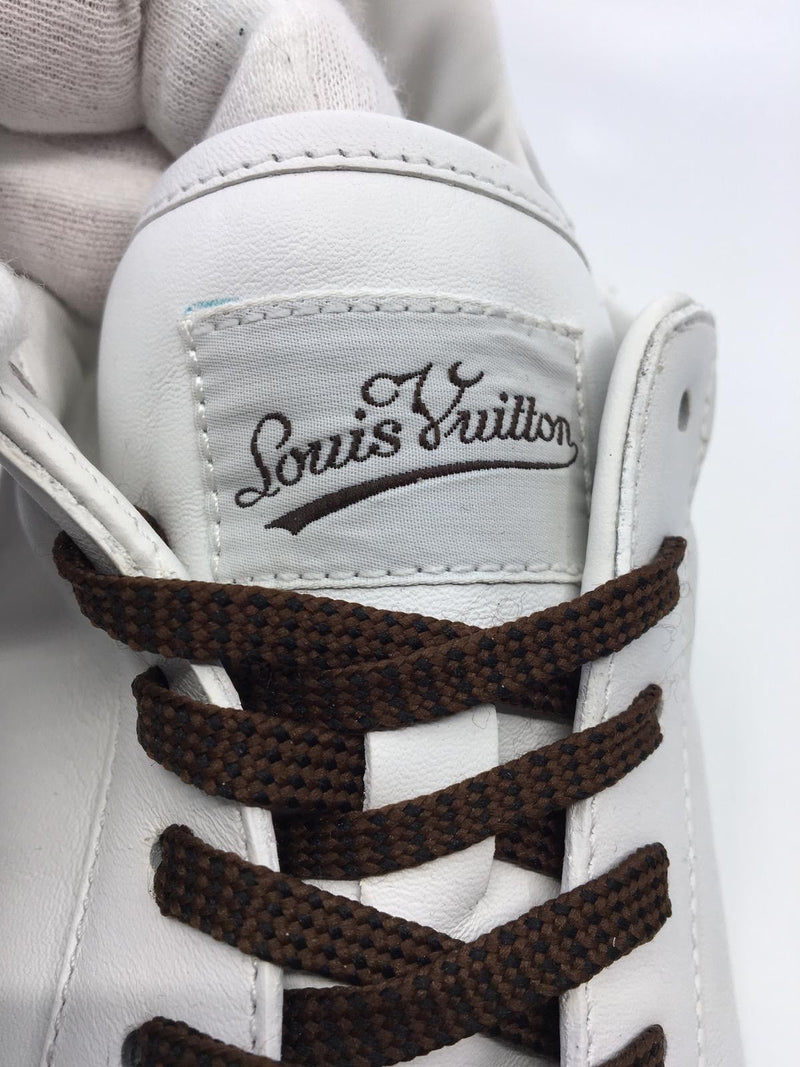 Louis Vuitton Rivoli Black Brown White Men's Sneakers