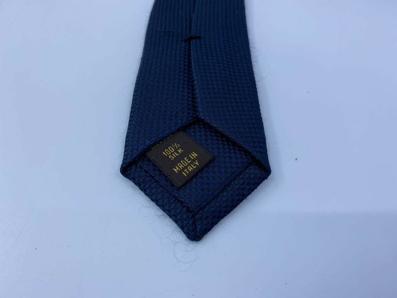 Louis Vuitton Navy Blue Monogram Jasper Silk Tie Louis Vuitton